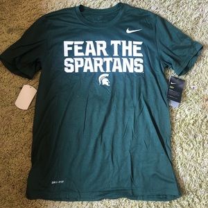 Nike Michigan State T Shirt Size M